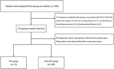 Risk factors for intraoperative in-stent thrombosis during stent-assisted coiling of paraclinoid aneurysms